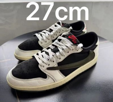 Travis Scott × Nike Women's Air Jordan 1 Low OG "Medium Olive"