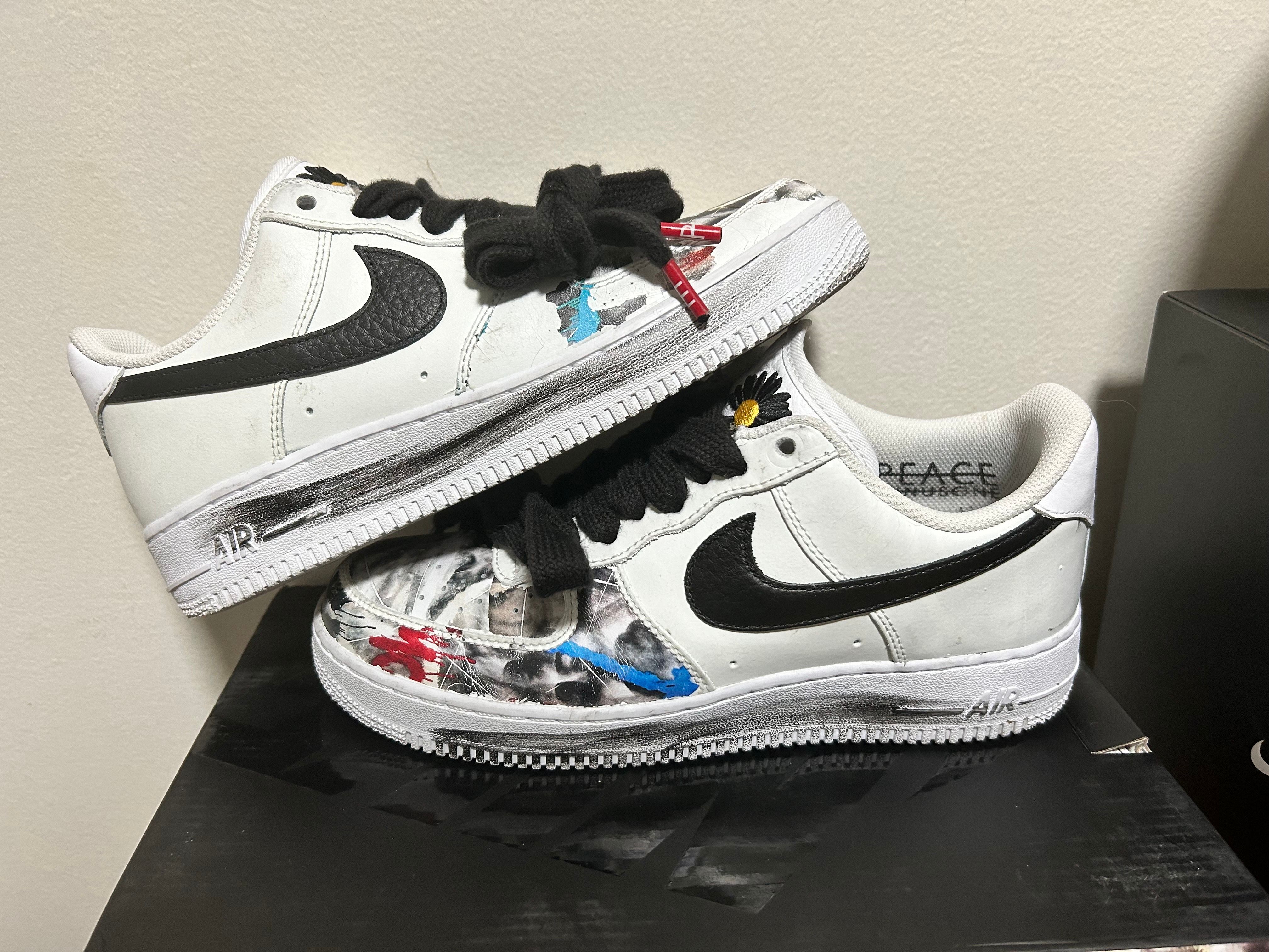PEACEMINUSONE × Nike Air Force 1 Low "Para-noise/White/Black" / G-DRAGON