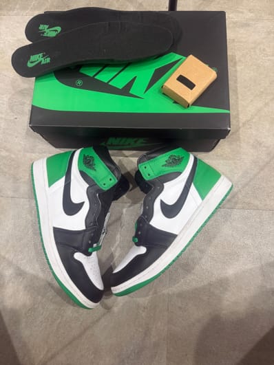 Nike Air Jordan 1 Retro High OG "Celtics/Black and Lucky Green" (2023)