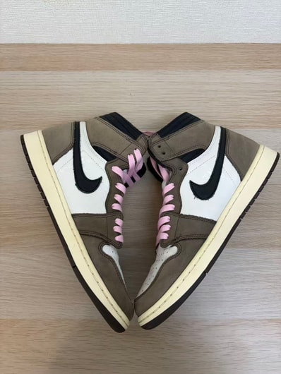 Travis Scott × Nike Air Jordan 1 Retro High OG TS SP "Sail/Dark Mocha"