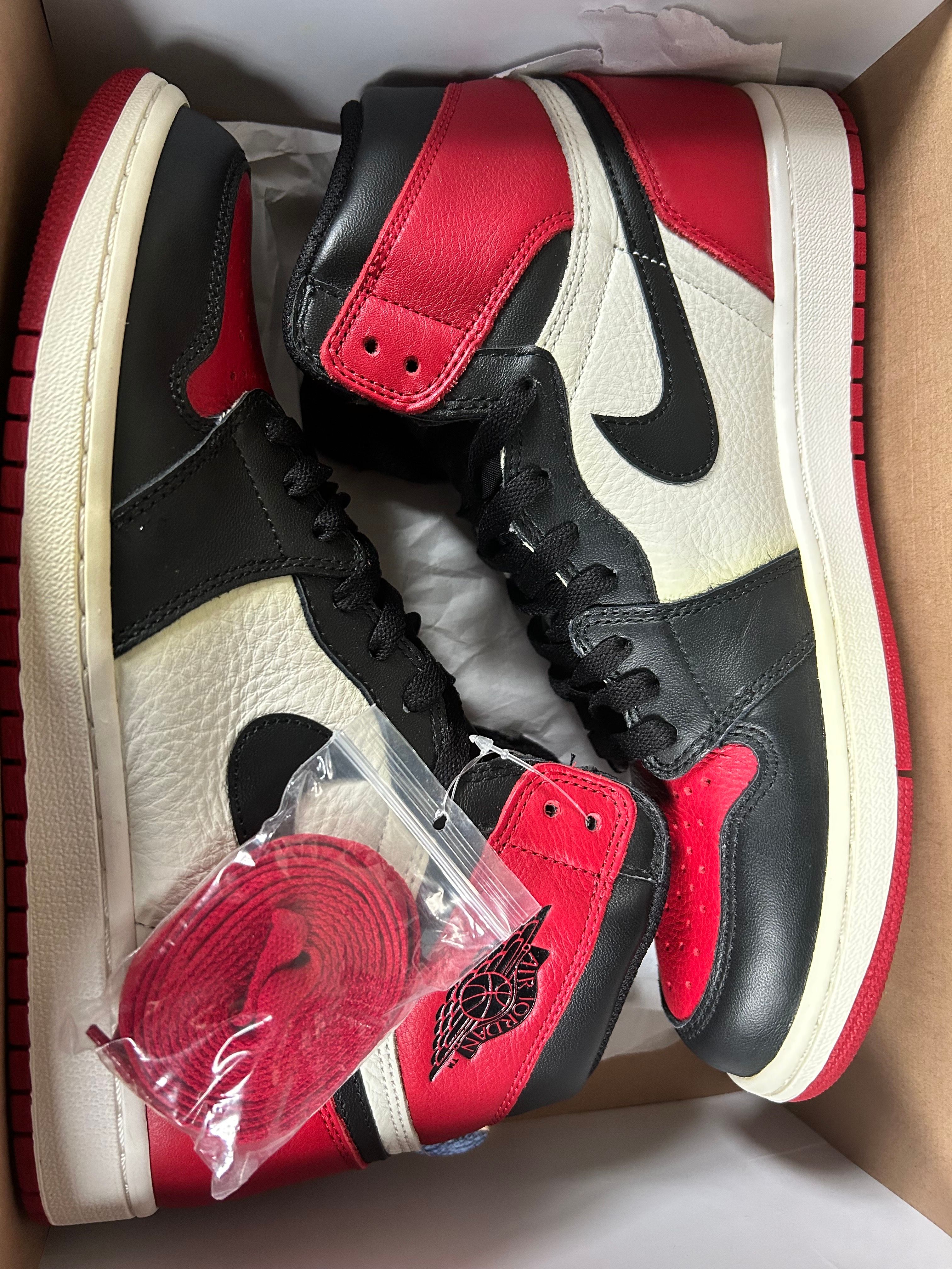 Nike Air Jordan 1 Retro High OG "Bred Toe"