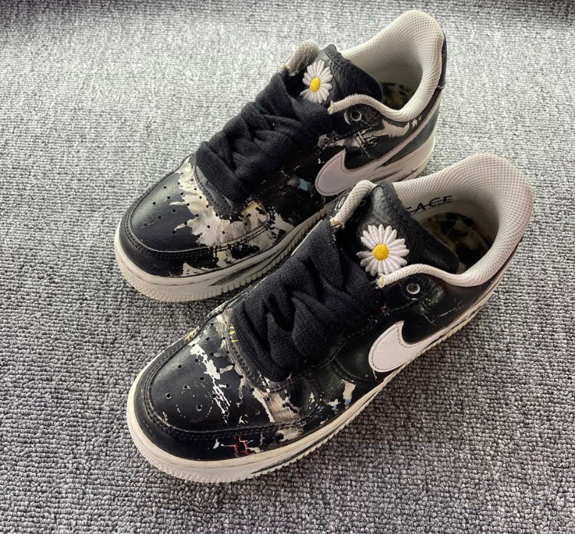 PEACEMINUSONE × Nike Air Force 1 Low Para Noise "Black" / G-DRAGON