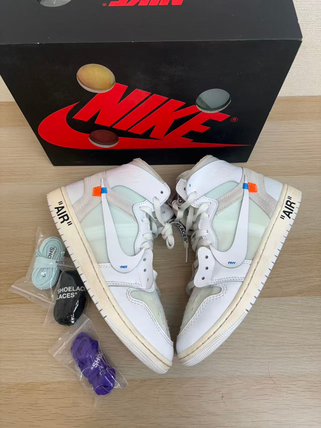 Virgil Abloh Archive (V.A.A.) × Nike Air Jordan 1 Retro High OG "Alaska"