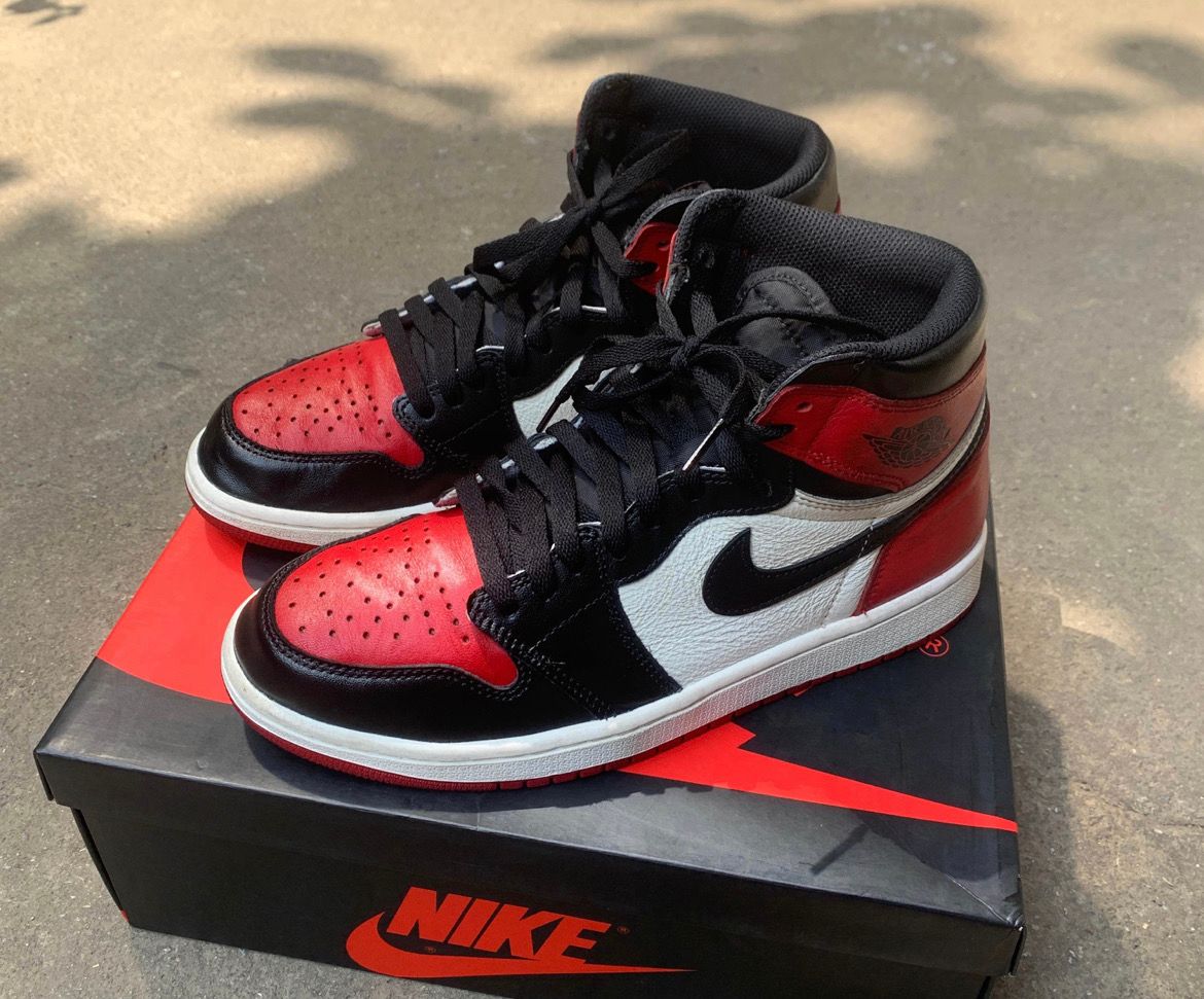 Nike Air Jordan 1 Retro High OG "Bred Toe"