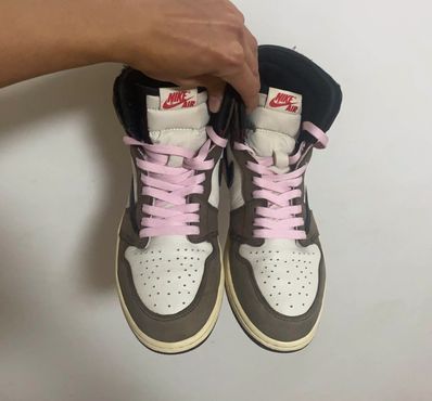 Travis Scott × Nike Air Jordan 1 Retro High OG TS SP "Sail/Dark Mocha"