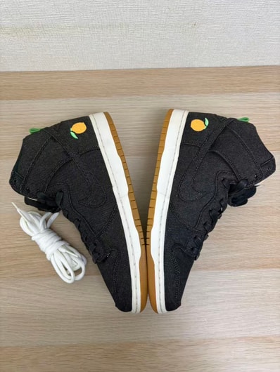 Nike SB Dunk High Pro Momofuku "Black/White/Laser Orange/Black"