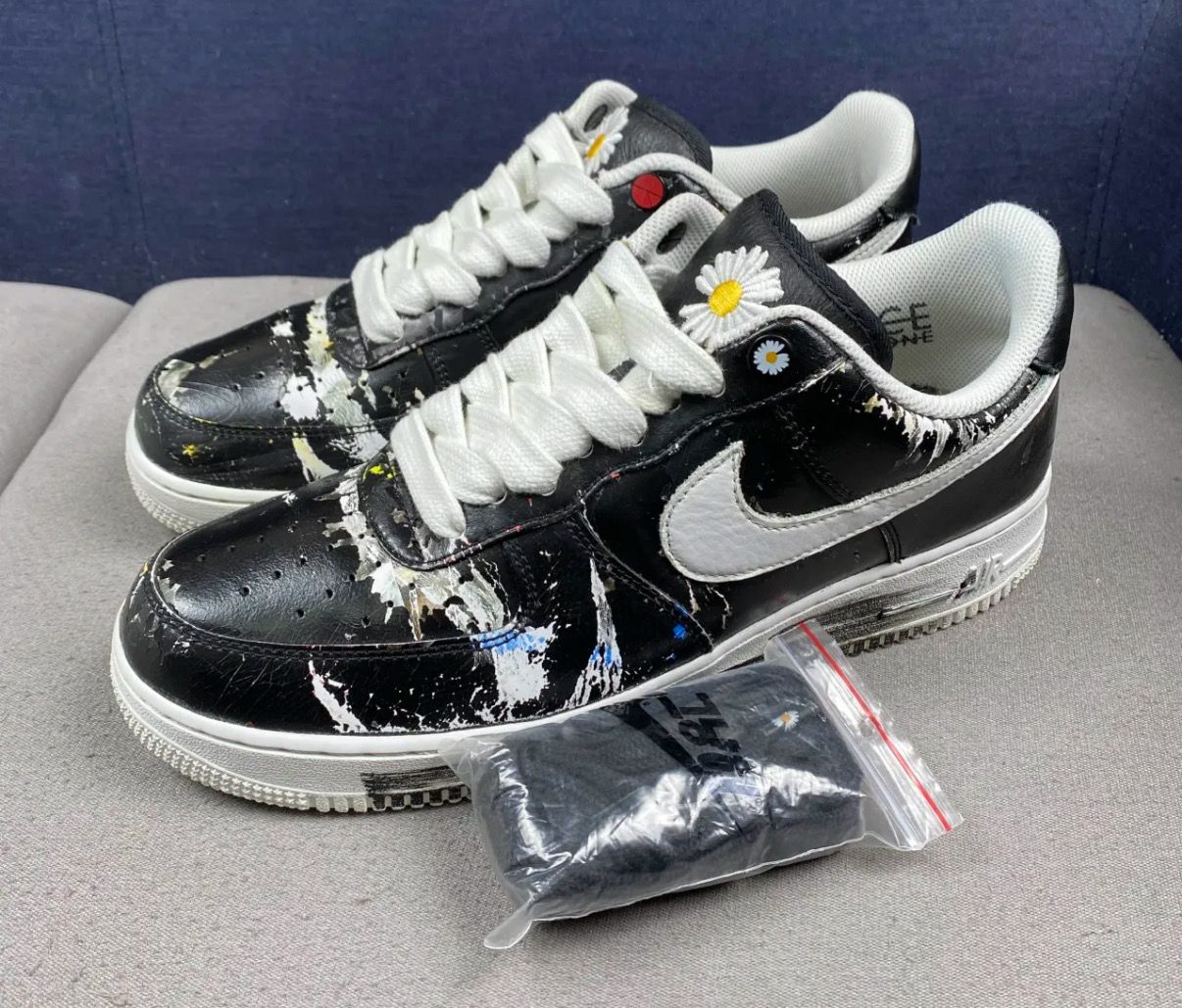 PEACEMINUSONE × Nike Air Force 1 Low Para Noise "Black" / G-DRAGON