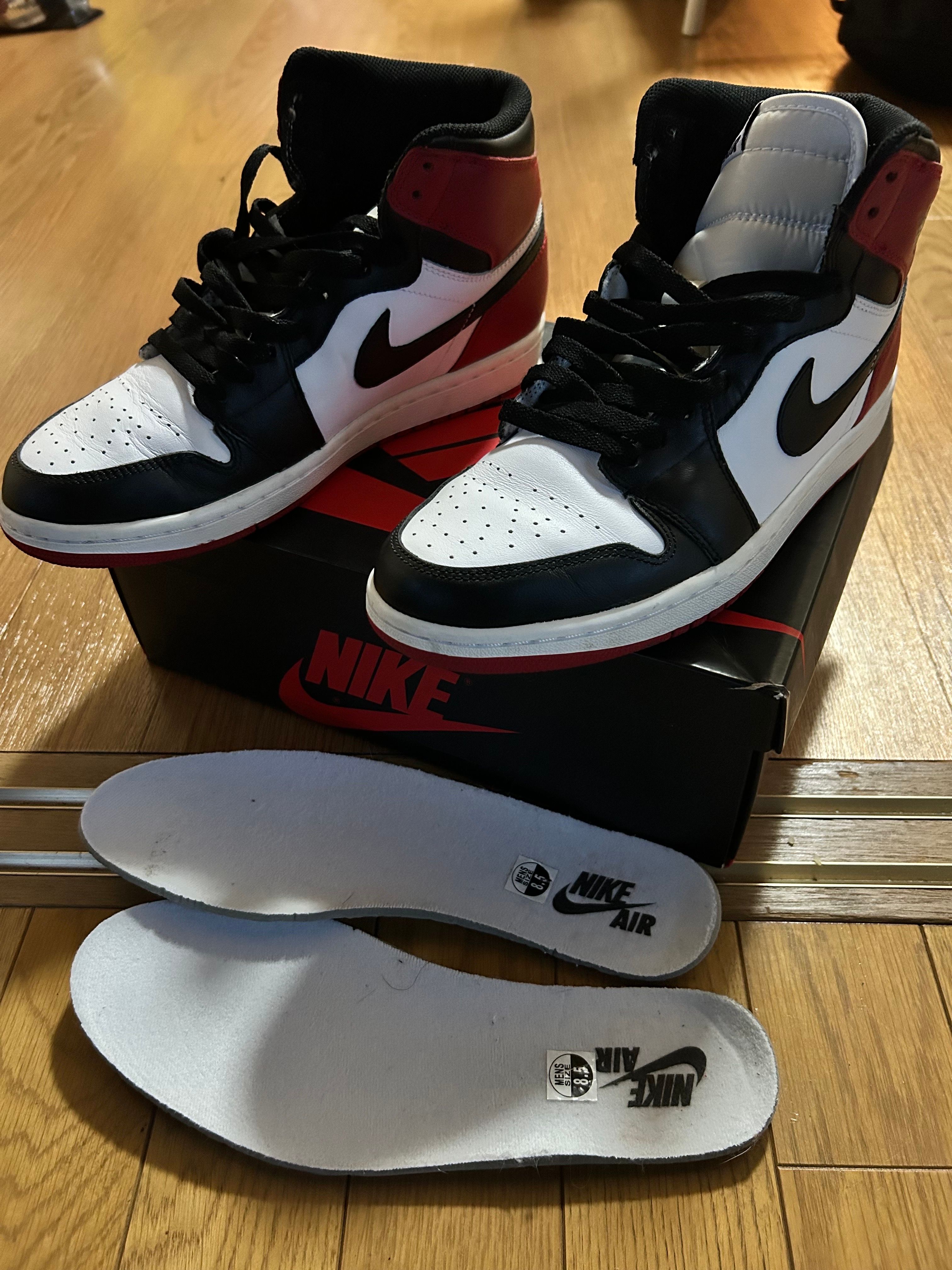 Nike Air Jordan 1 Retro High OG "Black Toe" (2013)