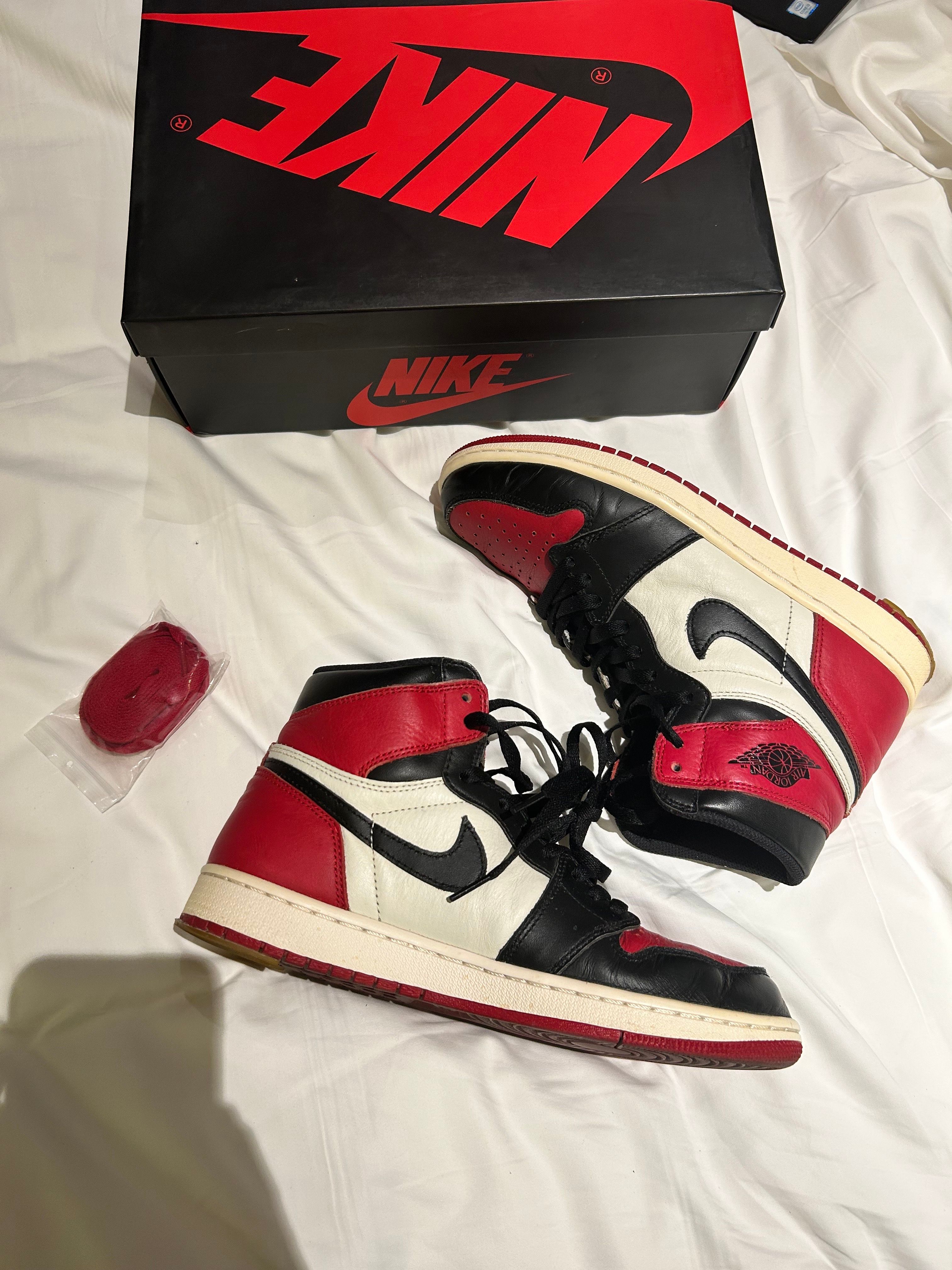 Nike Air Jordan 1 Retro High OG "Bred Toe"
