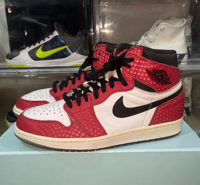 Spiderman × Nike Air Jordan 1 Origin Story "Gym Red/White/Photo Blue/Black"