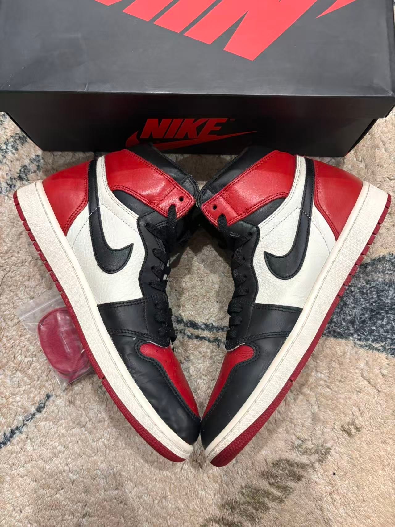 Nike Air Jordan 1 Retro High OG "Bred Toe"