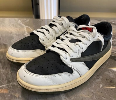 Travis Scott × Nike Women's Air Jordan 1 Low OG "Medium Olive"