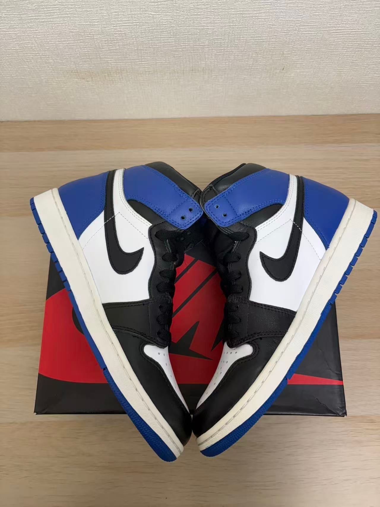 fragment design × Nike Air Jordan 1 Retro High OG "Black/Sport Royal/White"