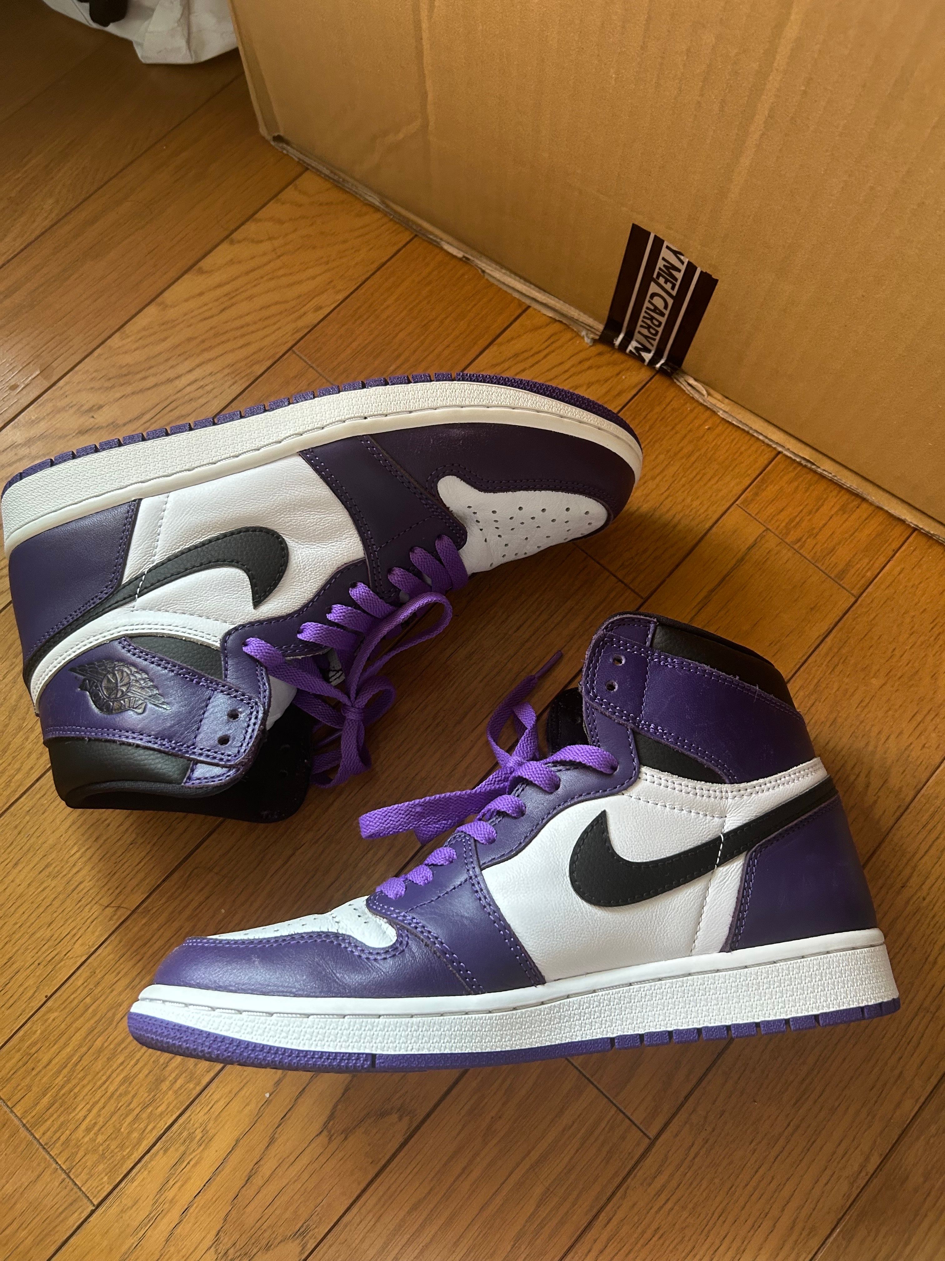 Nike Air Jordan 1 Retro High OG "Court Purple White/Black" (2020)   