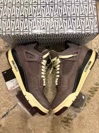 A Ma Maniere × Nike Air Jordan 4 "Violet Ore"