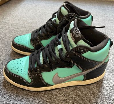 Diamond Supply × Nike SB Dunk High "Tiffany"