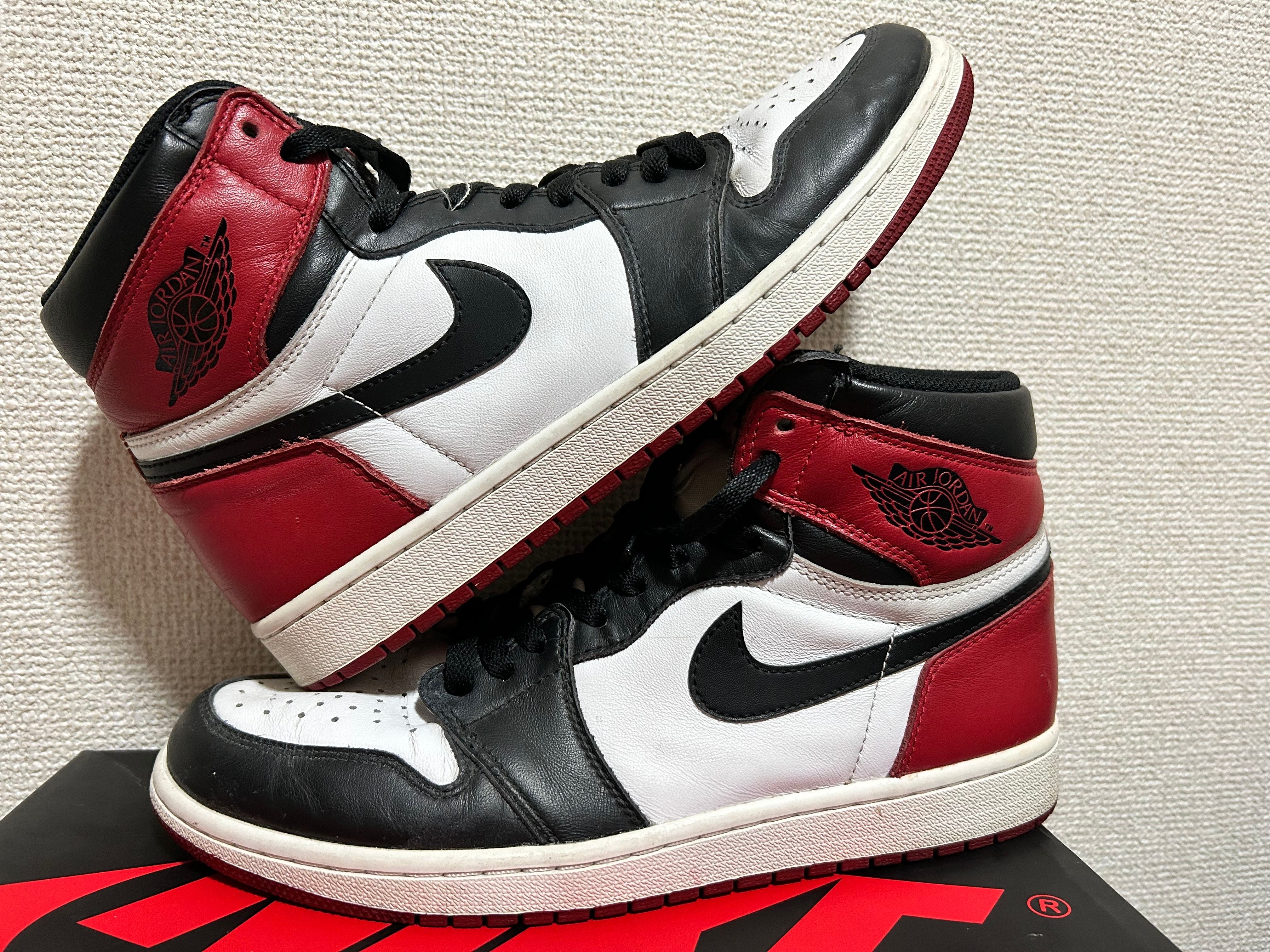 Nike Air Jordan 1 Retro High OG "Black Toe"(2016)