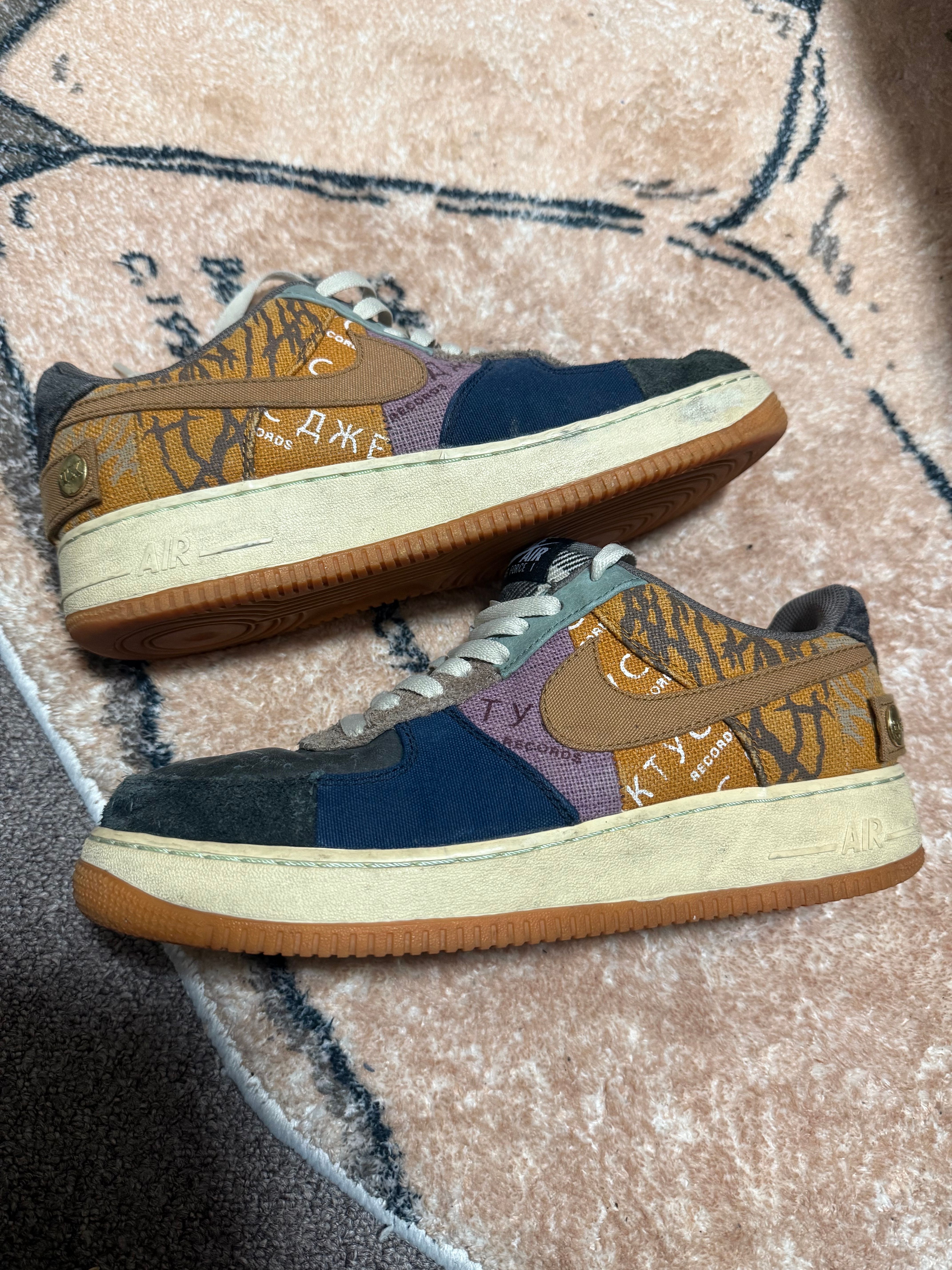 Travis Scott × Nike Air Force 1 Low Cactus Jack "Multi Color"