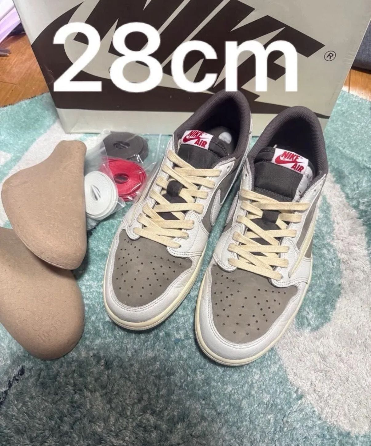 Travis Scott × Nike Air Jordan 1 Low OG SP "Reverse Mocha/Sail and Ridgerock"