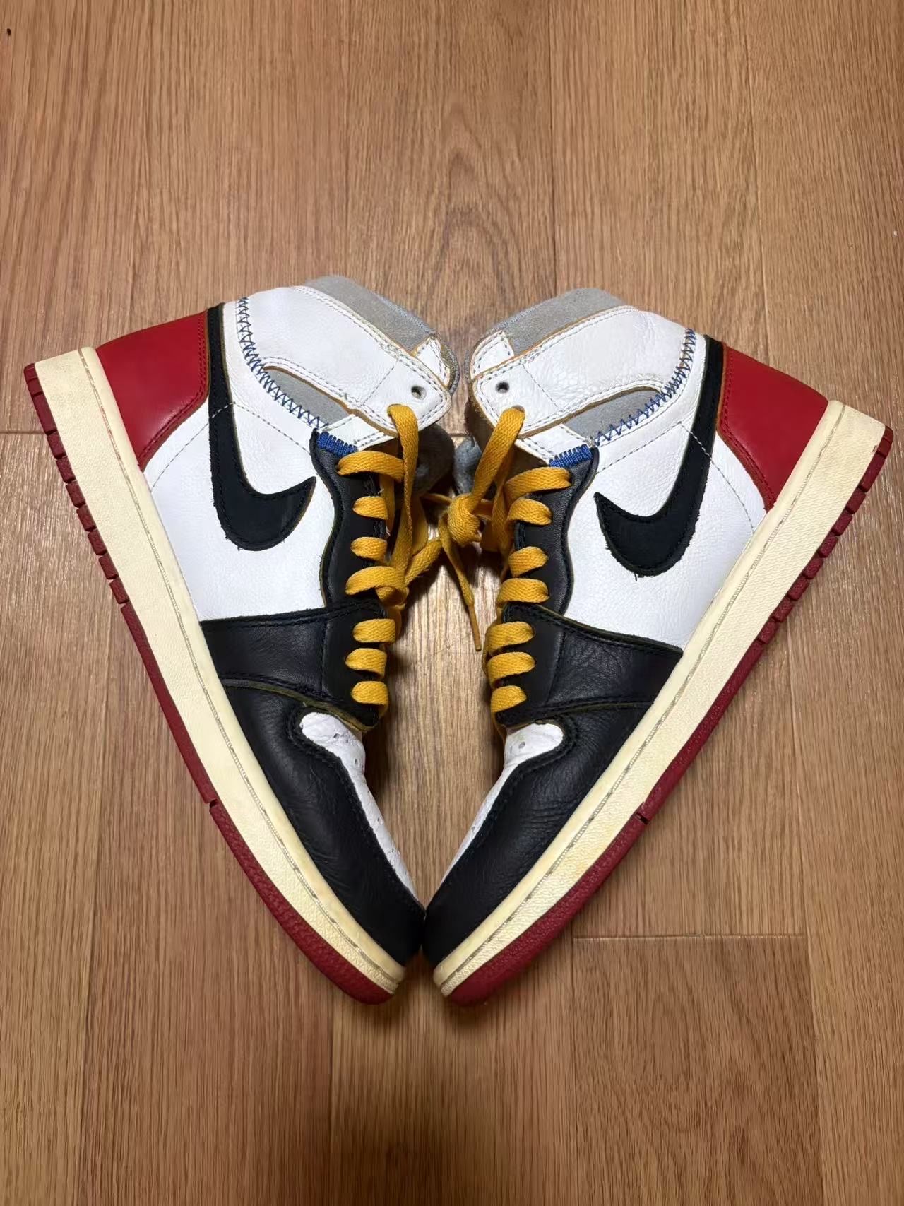 UNION × Nike Air Jordan 1 Retro High OG NRG "Varsity Red/Wolf Grey"