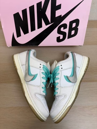 Diamond Supply Co. × Nike SB Dunk Low Pro "White"