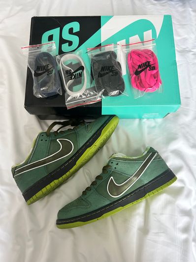 Concepts × Nike SB Dunk Low "Green Lobster"