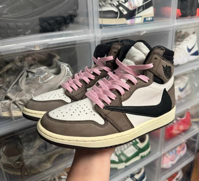 Travis Scott × Nike Air Jordan 1 Retro High OG TS SP "Sail/Dark Mocha"