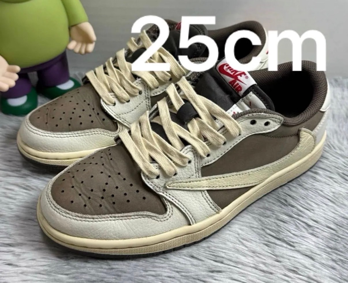 Travis Scott × Nike Air Jordan 1 Low OG SP "Reverse Mocha/Sail and Ridgerock"