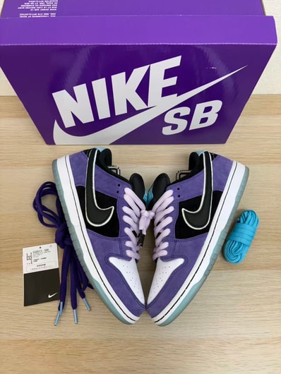 Hayley Wilson × Nike SB Dunk Low Pro "Black and Court Purple"