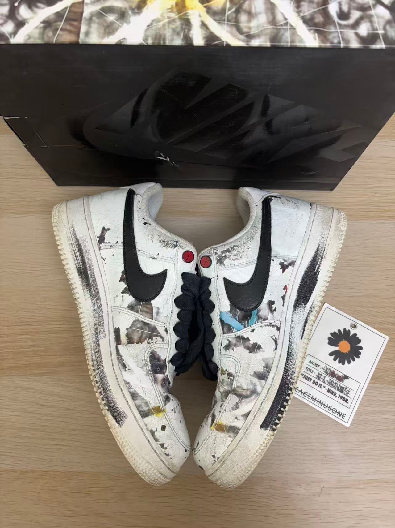 PEACEMINUSONE × Nike Air Force 1 Low "Para-noise/White/Black" / G-DRAGON