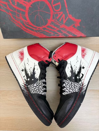 Dave White × Nike Air Jordan 1 Retro High "Wings for the Future"