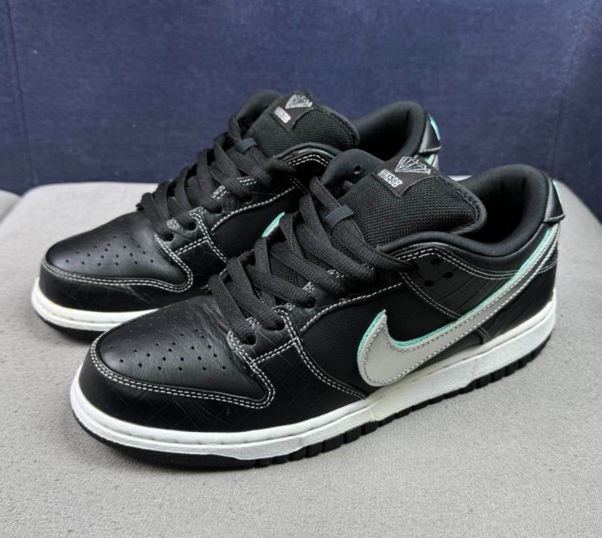 Diamond Supply Co. × Nike SB Dunk Low Pro "Black"