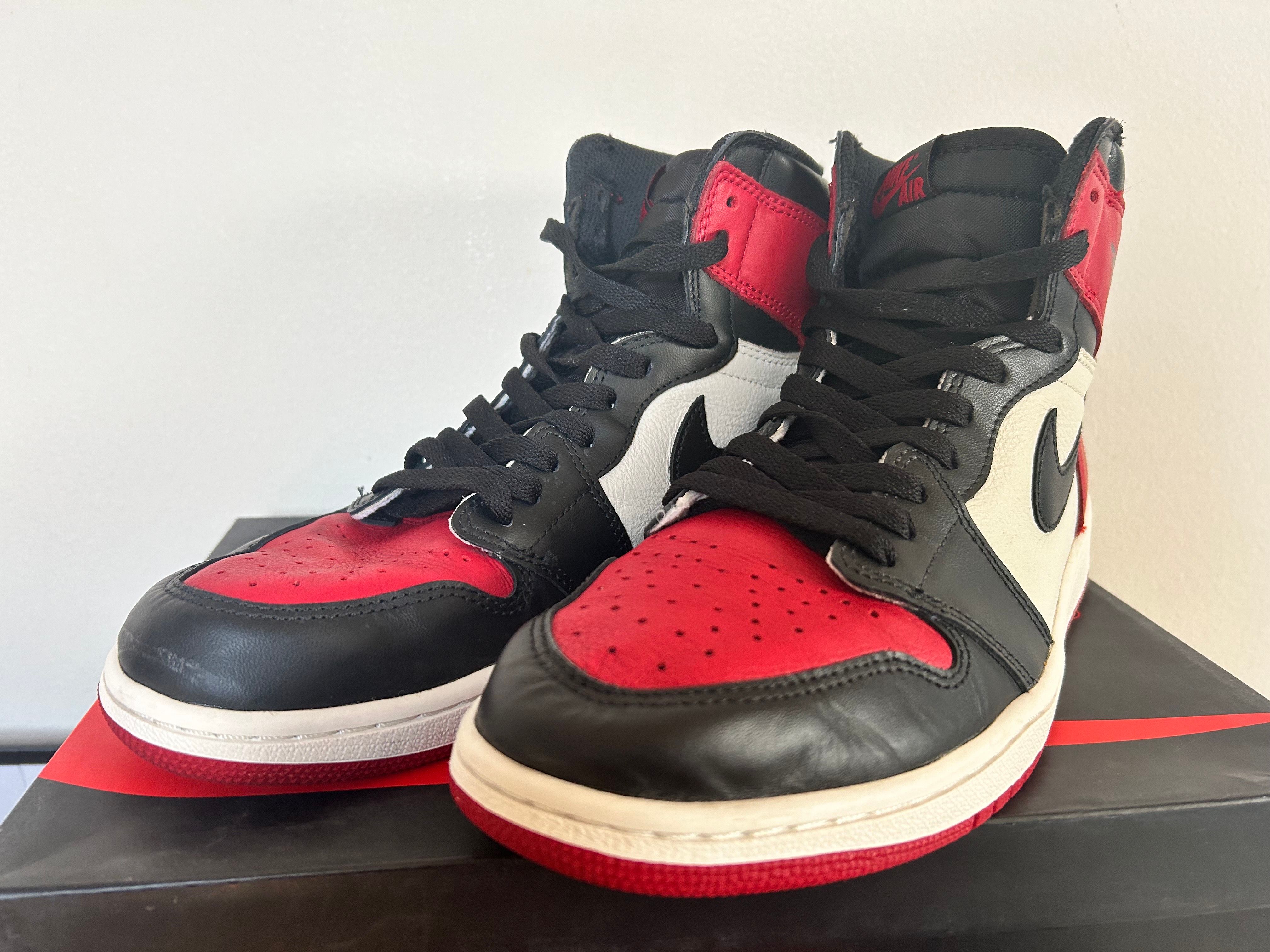 Nike Air Jordan 1 Retro High OG "Bred Toe"