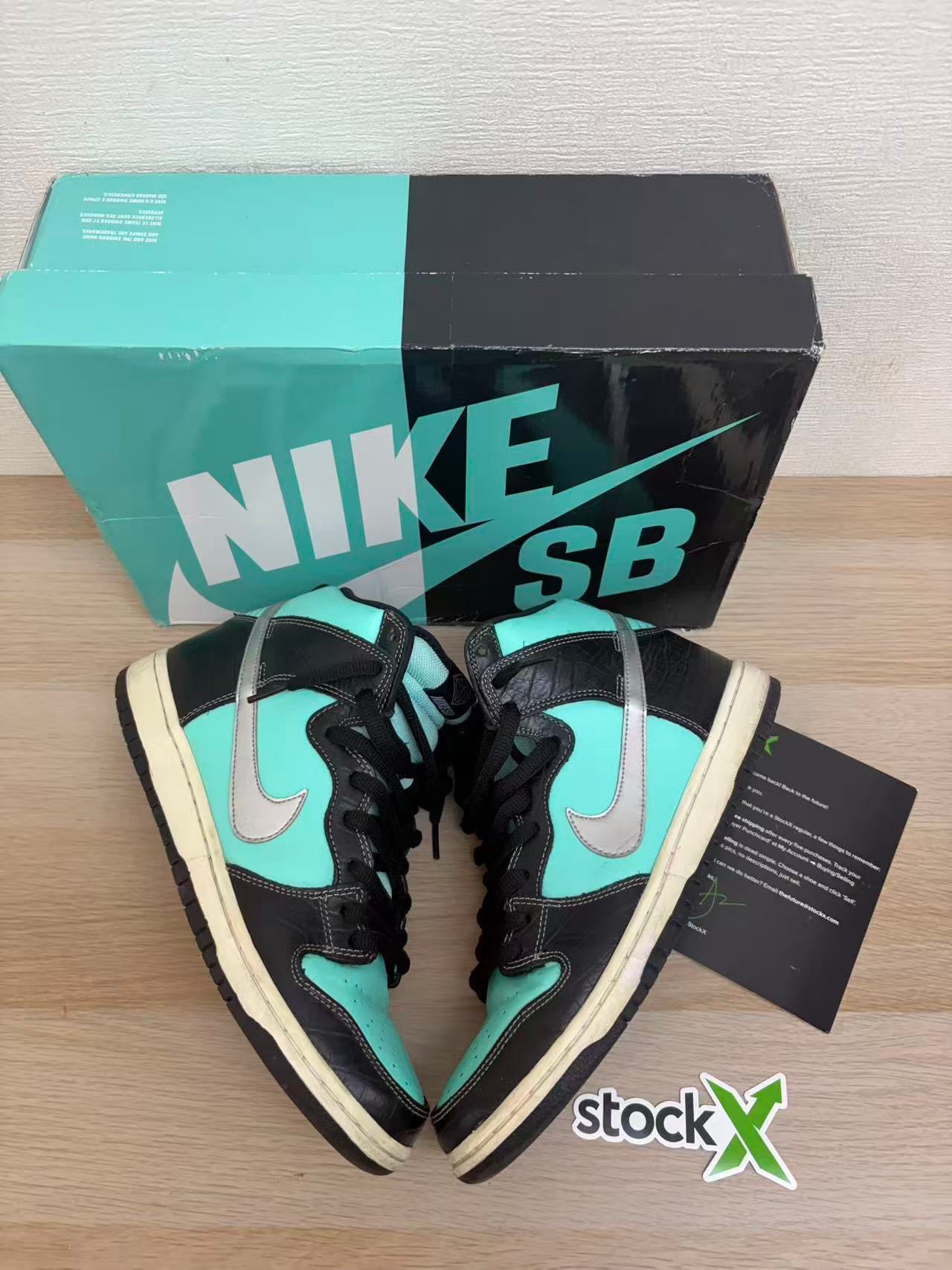 Diamond Supply × Nike SB Dunk High "Tiffany"