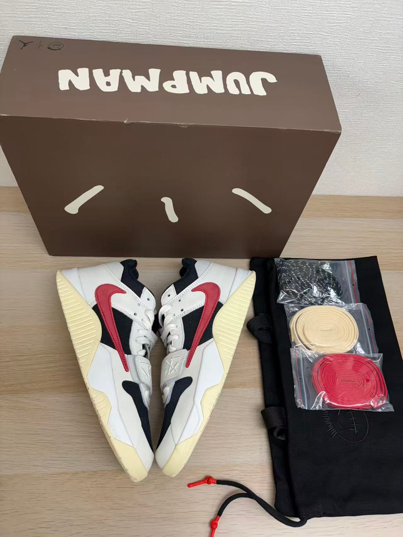 Travis Scott × Nike Jordan Jumpman Jack TR "University Red"