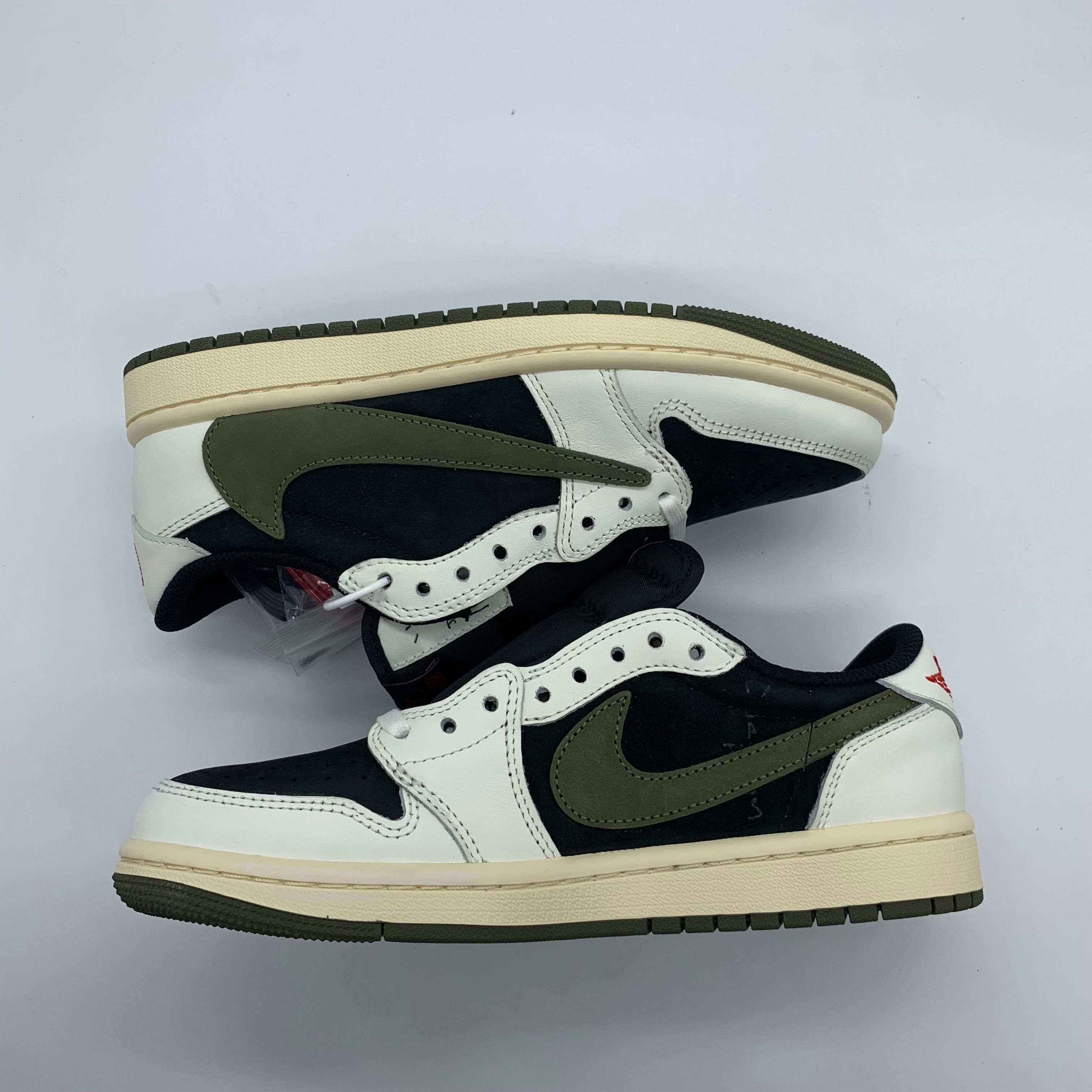 Travis Scott × Nike Women's Air Jordan 1 Low OG "Medium Olive"