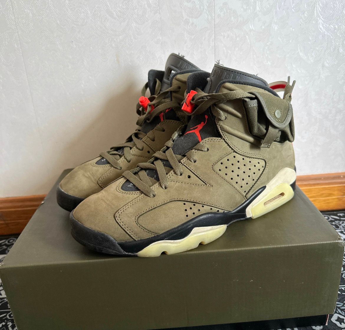 Travis Scott × Nike Air Jordan 6 Retro "Medium Olive"