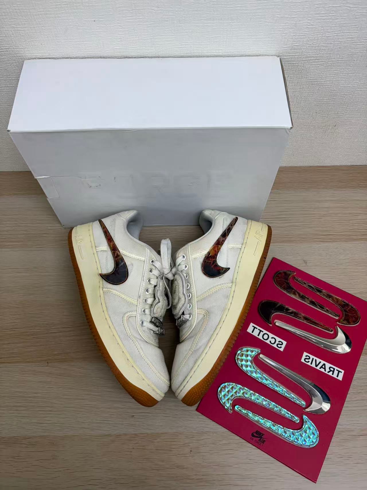 Travis Scott × Nike Air Force 1 Low AF100 "White"