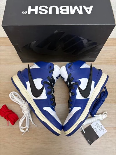 Ambush × Nike Dunk High "Deep Royal"