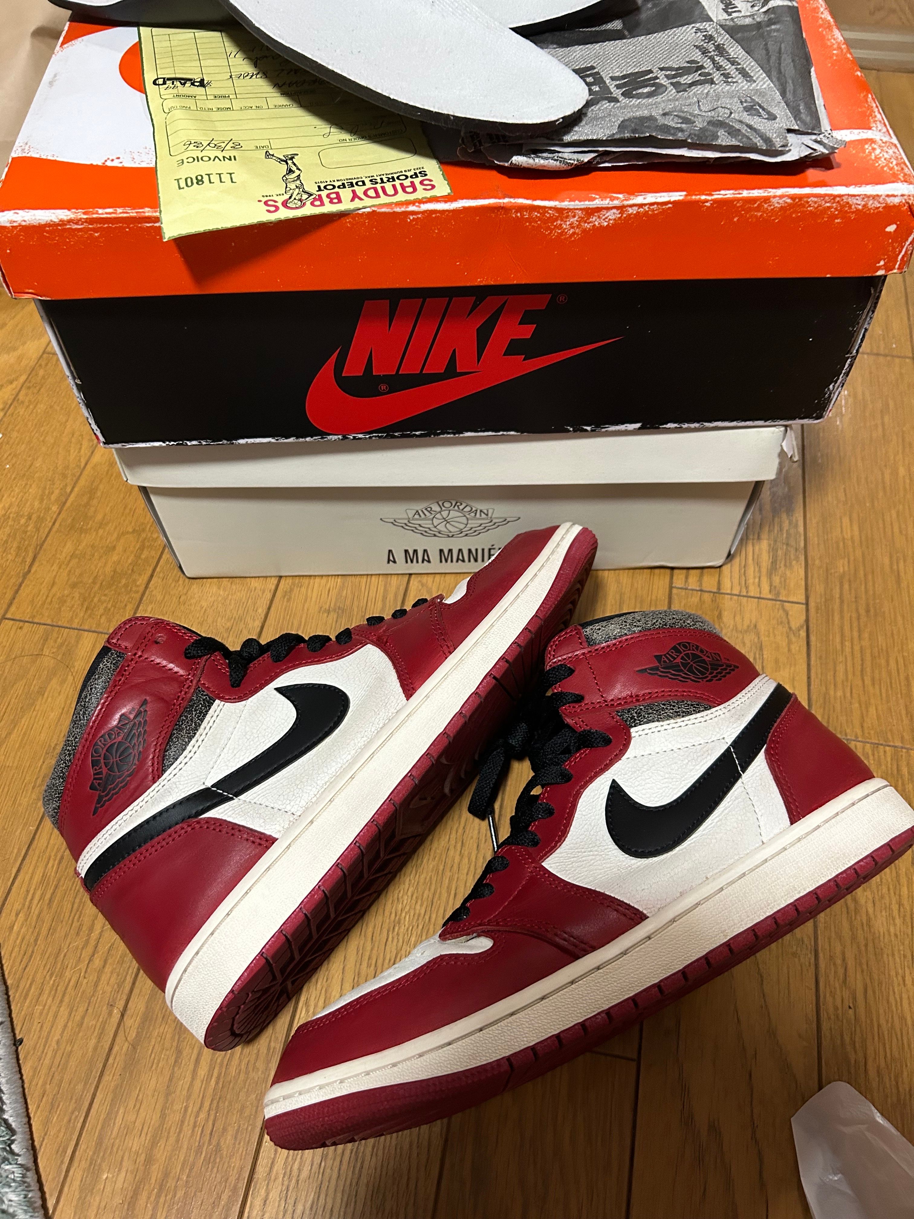 Nike Air Jordan 1 High OG "Lost & Found/Chicago"
