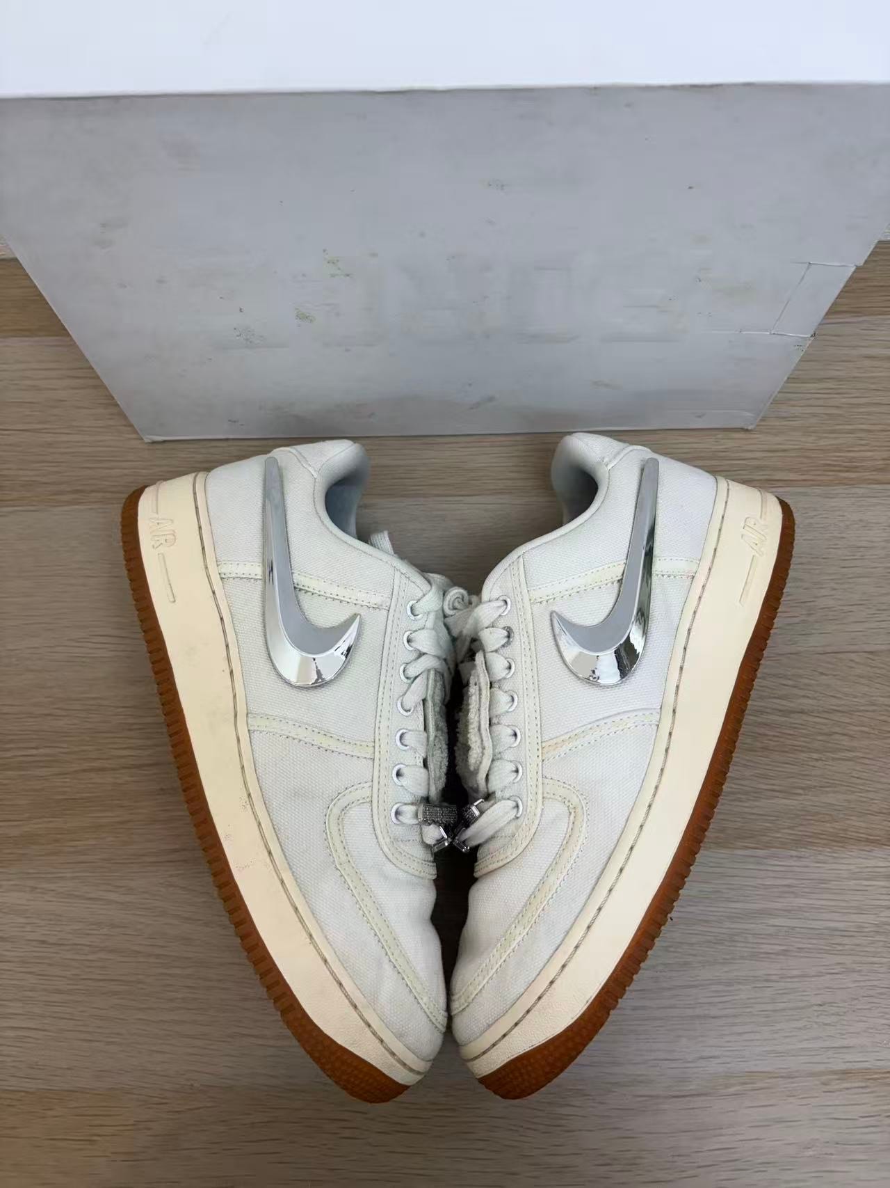 Travis Scott × Nike Air Force 1 Low "Sail"