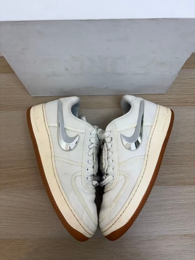 Travis Scott × Nike Air Force 1 Low "Sail"