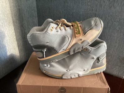 Travis Scott × Nike Air Trainer 1 SP "Grey Haze and Dusty Sage"