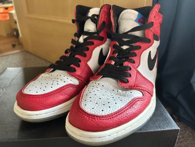 Spiderman × Nike Air Jordan 1 Origin Story "Gym Red/White/Photo Blue/Black"
