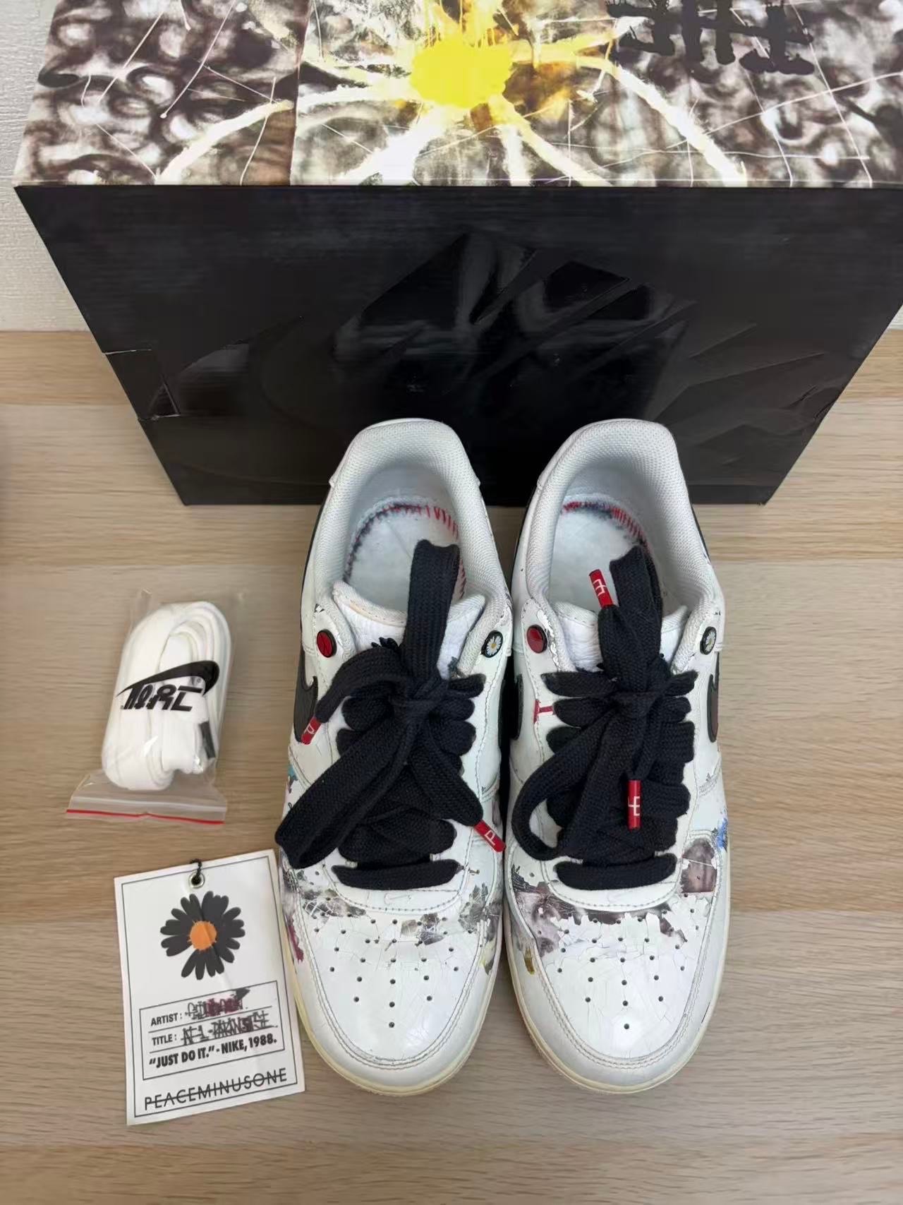 PEACEMINUSONE × Nike Air Force 1 Low "Para-noise/White/Black" / G-DRAGON