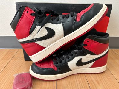 Nike Air Jordan 1 Retro High OG "Bred Toe"