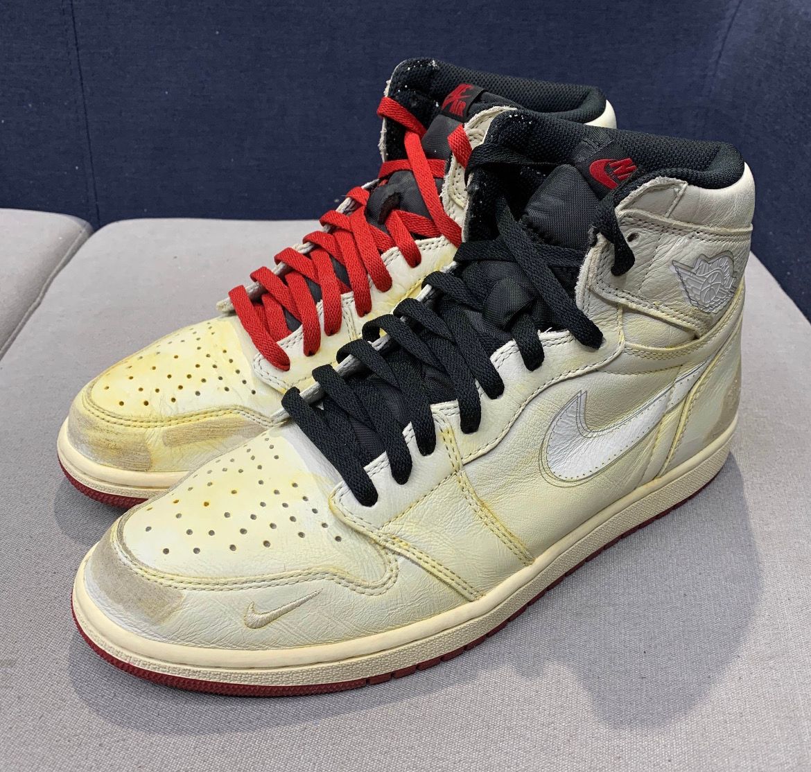 Nigel Sylvester × Nike Air Jordan 1 Retro High OG "Sail"