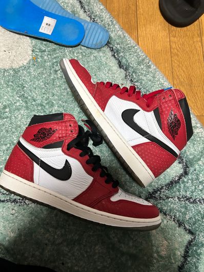 Spiderman × Nike Air Jordan 1 Origin Story "Gym Red/White/Photo Blue/Black"