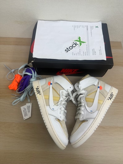 Off-White × Nike Air Jordan 1 Retro High "White"