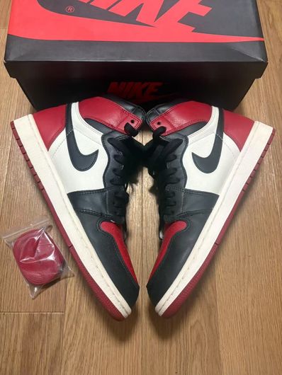 Nike Air Jordan 1 Retro High OG "Bred Toe"